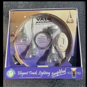 VALO Instant Track Lighting Pendant Peel & Stick Adhesive Lites *New in Box*